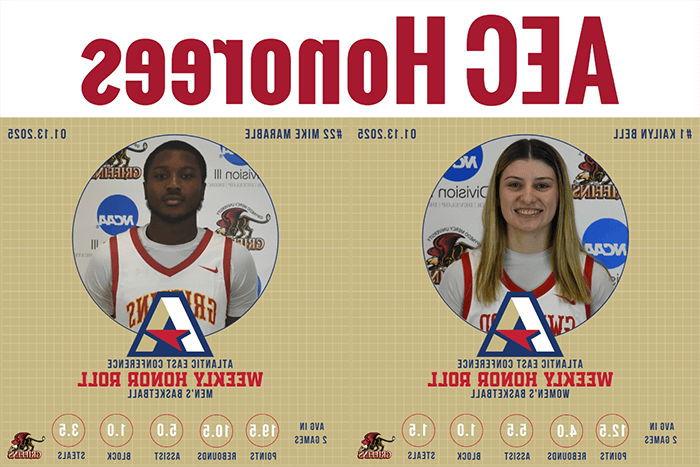 GMercyU Athletics Announces AEC Honors for January 4 – January 11